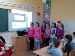 Nálunk is járt az "igazi" Mikulás! 