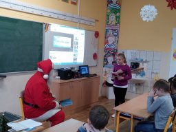 Nálunk is járt az "igazi" Mikulás! 