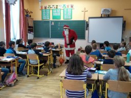 Nálunk is járt az "igazi" Mikulás! 