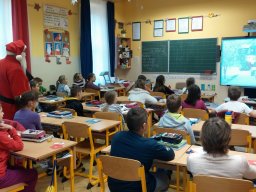 Nálunk is járt az "igazi" Mikulás! 