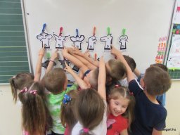 Vendégségben az óvodások