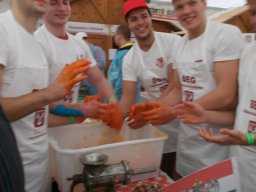 Ifjúsági - kolbászkészítő verseny - I. helyezés