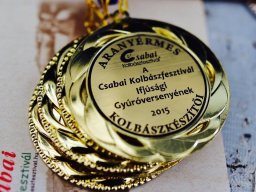 Ifjúsági - kolbászkészítő verseny - I. helyezés