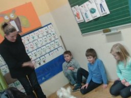 Rendhagyó környezetismeret óra az 1.b osztályban 