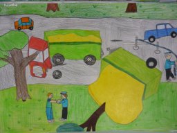 Rajzpályázat a közlekedésről