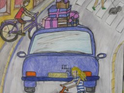 Rajzpályázat a közlekedésről