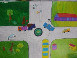 Rajzpályázat a közlekedésről