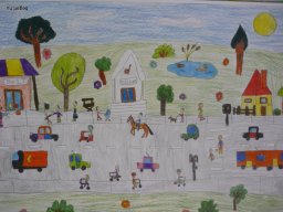 Rajzpályázat a közlekedésről