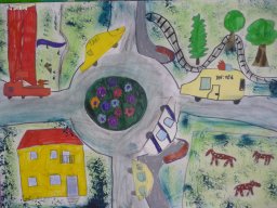 Rajzpályázat a közlekedésről