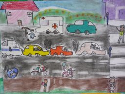 Rajzpályázat a közlekedésről