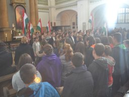 Megemlékezés az 1956-os forradalomról  a gimnáziumban