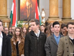 Megemlékezés az 1956-os forradalomról  a gimnáziumban