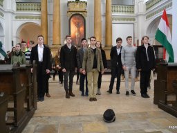 Megemlékezés az 1956-os forradalomról  a gimnáziumban