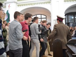 Megemlékezés az 1956-os forradalomról  a gimnáziumban