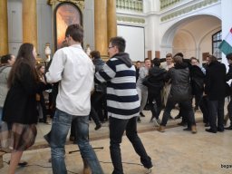 Megemlékezés az 1956-os forradalomról  a gimnáziumban