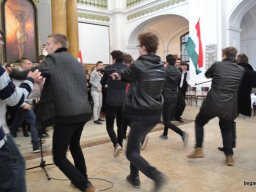 Megemlékezés az 1956-os forradalomról  a gimnáziumban