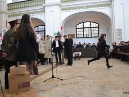 Megemlékezés az 1956-os forradalomról  a gimnáziumban