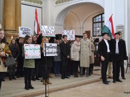 Megemlékezés az 1956-os forradalomról  a gimnáziumban