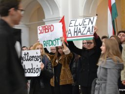 Megemlékezés az 1956-os forradalomról  a gimnáziumban