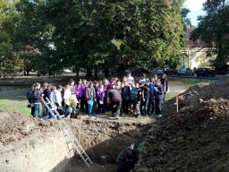 Régészeti ásatáson