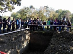 Régészeti ásatáson