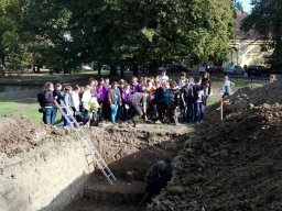 Régészeti ásatáson