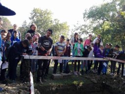 Régészeti ásatáson