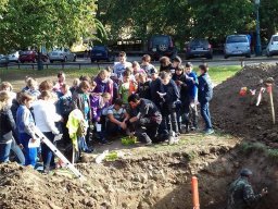 Régészeti ásatáson