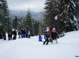 Biharfüredi szánkótúra a BEG Barangolókkal