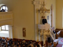 A végzős osztályok utolsó áhítata