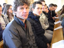 A végzős osztályok utolsó áhítata