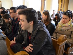 A végzős osztályok utolsó áhítata