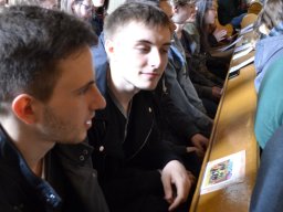 A végzős osztályok utolsó áhítata