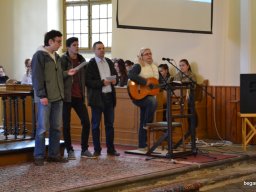 A végzős osztályok utolsó áhítata