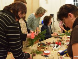 Karácsonyi kézműveskedés