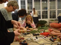 Karácsonyi kézműveskedés