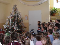 December az óvodában