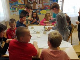 Egészség-délután az alsó tagozaton