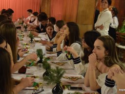 Karácsonyi vacsora a kollégiumban