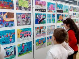 Városi díjkiosztó a közlekedésbiztonság gyermekszemmel