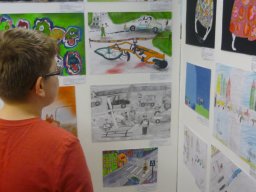 Városi díjkiosztó a közlekedésbiztonság gyermekszemmel