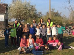 Kerékpártúra a jaminai bányatavakhoz