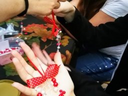 Karácsonyi játszóház az aulában