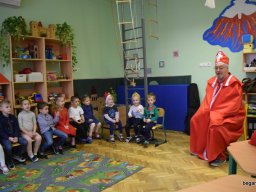 Mikulás az óvodában