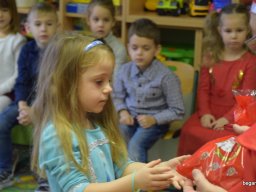 Mikulás az óvodában