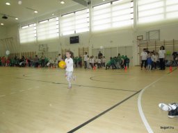 Városi Sportnapon a nagycsoportos gyerekek