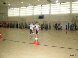 Városi Sportnapon a nagycsoportos gyerekek