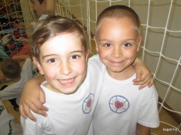 Városi Sportnapon a nagycsoportos gyerekek